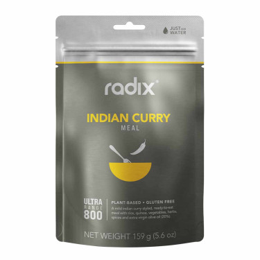 Reis und Gemüse mit indischem Curry - Großes Format