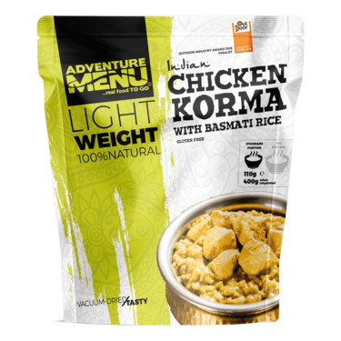 Hühnerfleisch Korma mit Basmatireis - Groß