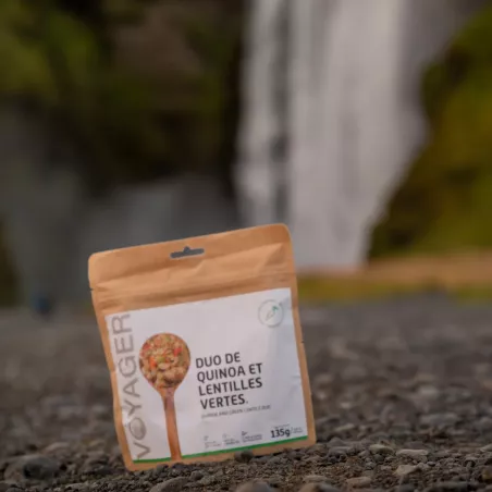 Quinoa-Duo mit Linsen