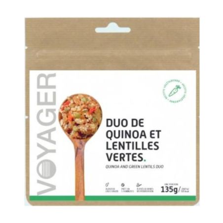 Quinoa-Duo mit Linsen