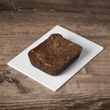 Brownie mit dunkler Schokolade und Walnüssen