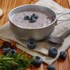 Blaubeer-Porridge - Doppelte Portion