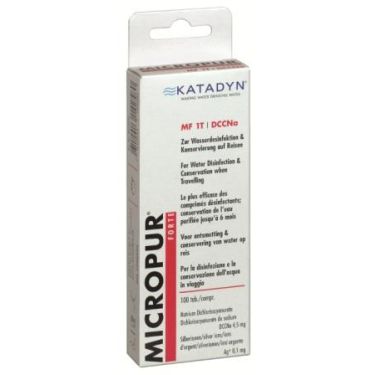Micropur Forte MF 1T - 100 Tabletten - 1 Tablette/1 L