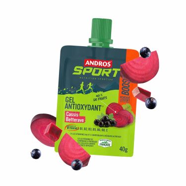 Gel antioxydant BOOST - Cassis, Betterave